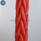 Polyester Cover 12 Strand Synthetic UHMWPE / HMPE HMWPE Nylon Fiskeri Towing Rope til fortøjning offshore