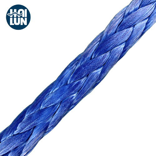 12 Strand Hmwpe Båd Rope med Splice øjne begge ender