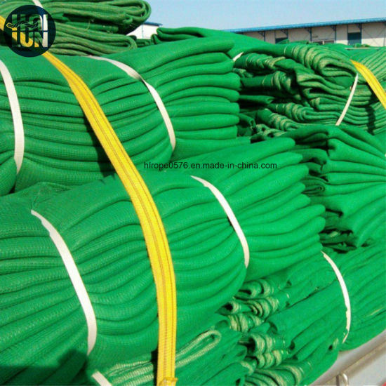 Grøn HDPE Plastic Buliding Shade Sikkerhedsnet til konstruktion