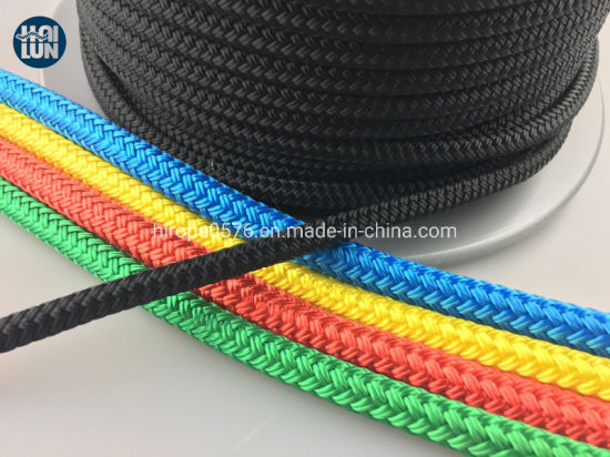 Factory Wholesale Polypropylen Nylon Polyester Double Braide Rope