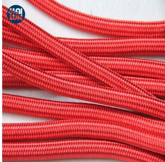 Rød høj styrke polypropylen multifilament dobbelt fletning fiske reb